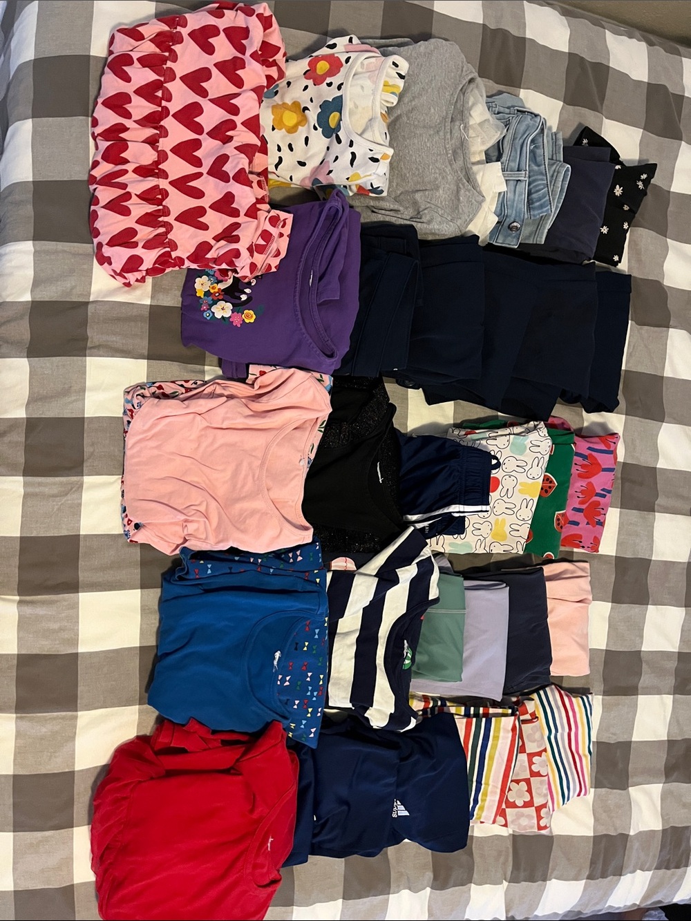 Lots Size 8-16 Girl Dresses, Pants, Shorts (Hanna Anderson, Adidas, etc)